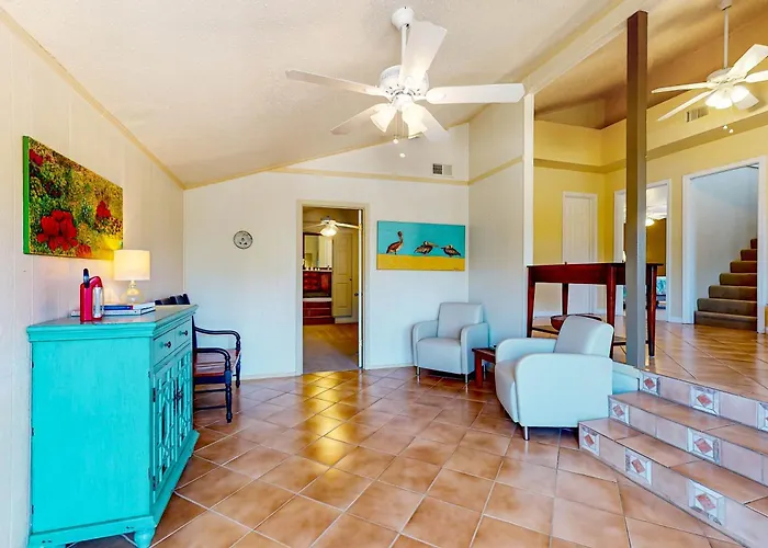 Holiday home Sunny Coastal Hideaway With Patio Large Deck W&d & Ac